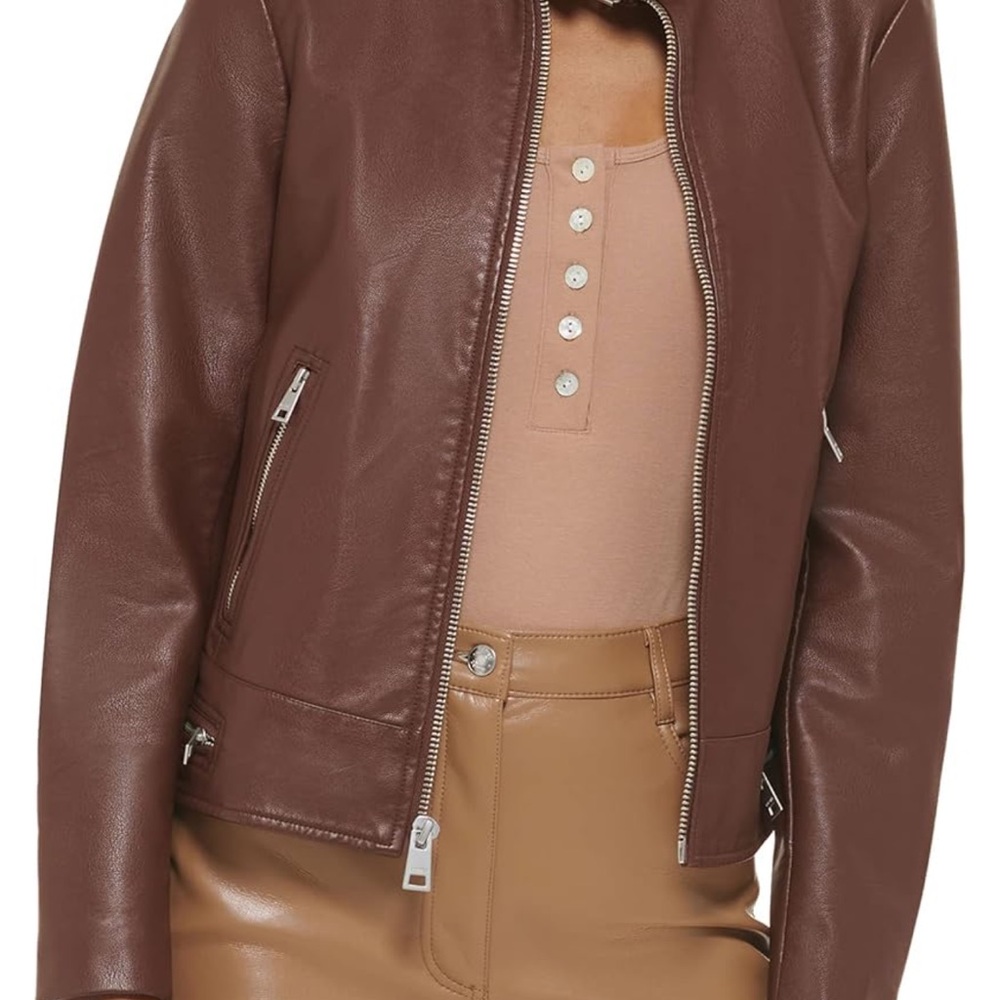 Levi’s Leather Moto Jacket